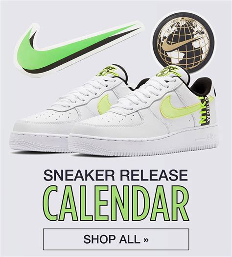 Sneaker Release Calender